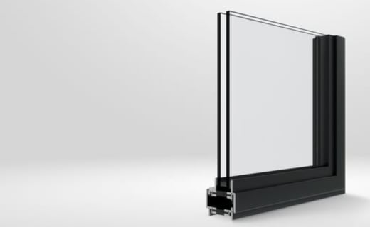 Thermisch getrenntes Profil Querschnitt – Wärmeschutz