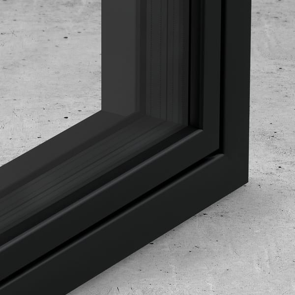 OttoStumm FerroFinestra W75 TB Profilecke – Detailansicht der Rahmenecke mit thermischer Trennung